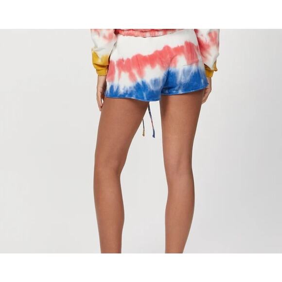 BEACH RIOT Cut Off short In Primary Dip Dye Women's Sz L NWT - Picture 4 of 8